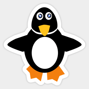 Cute penguin Sticker